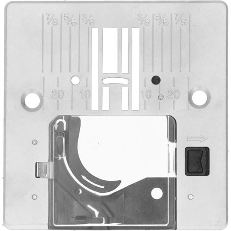 Placa de aguja para máquina de coser doméstica, repuestos para placa de aguja H20A