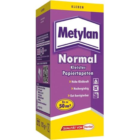 Pegamento Metylan Normal para papel pintado, 125 g