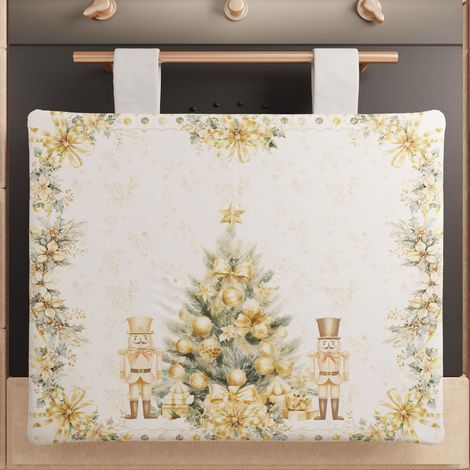 Couvre-Four pour Cuisine, Couvre-Four 40 x 50 cm, Housse de Four Gold (1/4)