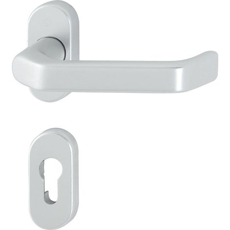 HOPPE® Drücker-Halbgarnitur ohne Schlüsselrosette Liverpool 1313G/55, VK8, ohne Stütznocken, Aluminium, 2899371