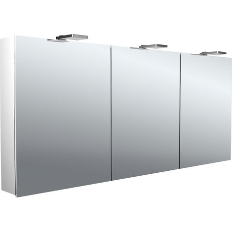 emco pure 2 style Armario con espejo iluminado con focos