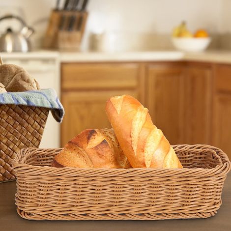 Aufbewahrungskorb für Tischgeschirr, Essstäbchen- und Gabelhalter, Organizer für Zuhause, Hotel, Restaurant, Kaffee, Farbe L, Größe L300 x B110 x H70 mm (1/5)