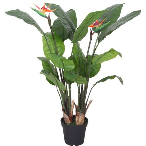120cm (4ft) Artificial Bird of Paradise Plant (Strelitzia) - Extra Large
