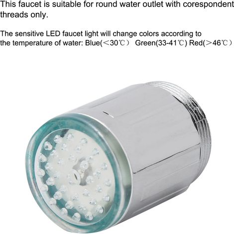 Intelligenter Wasserhahn mit Temperatursensor und 3-farbigem LED-Display (1/5)