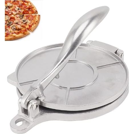 Effort Paste Passage, Aluminium Alloy Construction, Easy Use Press Machine, Chapati Maker Machine 7.8 Inches (16 cm Silver) (1/5)