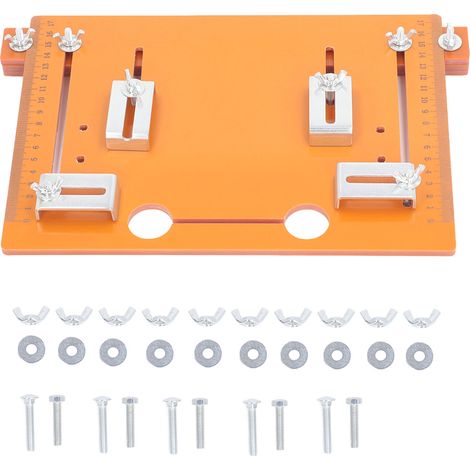 Cutting Machine Base Plate Circular Saw Guide Rail Woodworking Tool 2in Edge Distance (1/5)