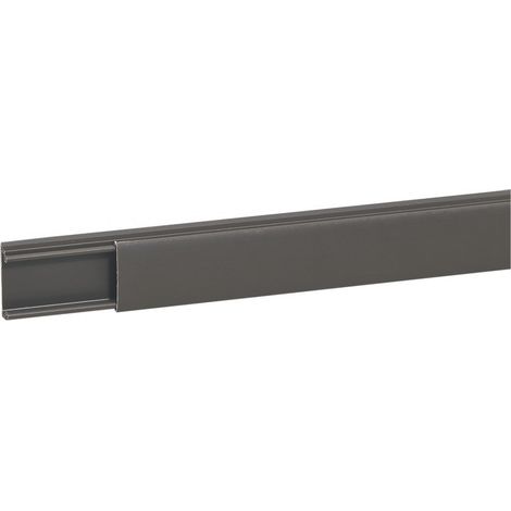 Kabelkanal 2,10 m braun zum Befestigen 20 x 10 - Legrand