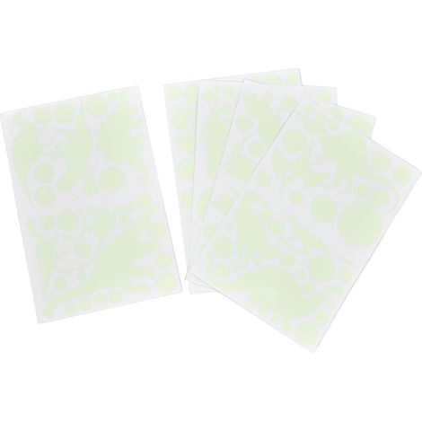 Lot de 5 stickers muraux lumineux à motif dinosaure, décoratifs pour chambre d'enfant ou décoration de plafond. (1/5)