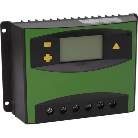Régulateur de charge solaire intelligent 12V 24V 60A avec écran LCD pour panneau solaire et batterie (1/5)