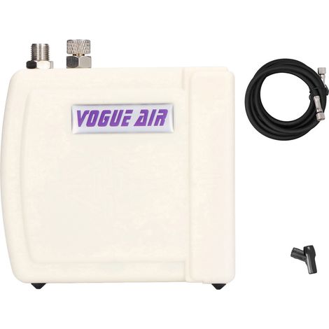 [JAMAIS UTILISÉ]Kit de mini compresseur d'air G1/8in, boîtier ABS, compresseur d'air portable pour aérographe et tatouage (1/5)