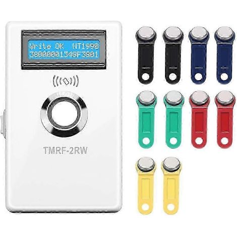 Programmateur TMRF-2RW IButton DS1990A Copieur/Cloneur/Photocopieur 125 kHz Lecteur/Enregistreur RFID RW1990 Clé T5577 RFID (1/5)
