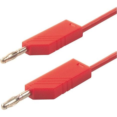 SKS Hirschmann MLN 200/2,5 cable rojo 2 metros