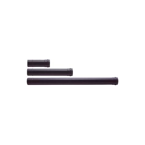 TUBO PER STUFE A PELLET PLUS NERO OPACO PESANTE MM.1,2  ø cm.10x25    SAVE