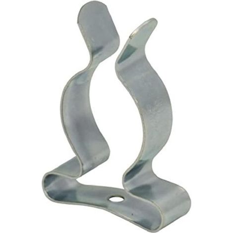 Bulk Hardware BH01981 Clip pour outil plaqué au zinc, 38 mm, Set de 5 Pièces (1/3)
