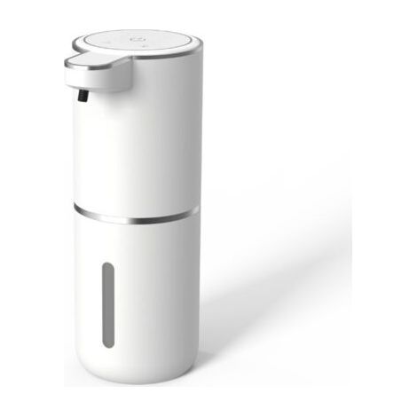 Automatischer Sensor-Seifenspender, 380 ml, Infrarot-Sensor, Wandmontage, USB wiederaufladbar, IPX5 wasserdicht, geeignet für Küche, Badezimmer (1/5)
