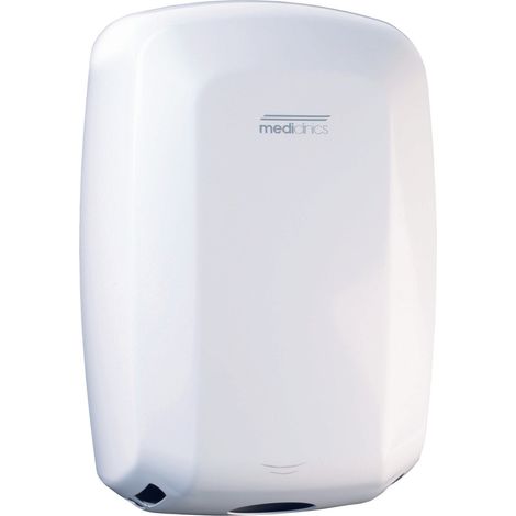MEDICLINICS M09A-FIL MACHFLOW Secamanos Automático Acabado Blanco con Filtro Hepa - ref: M09A-FIL (1/2)