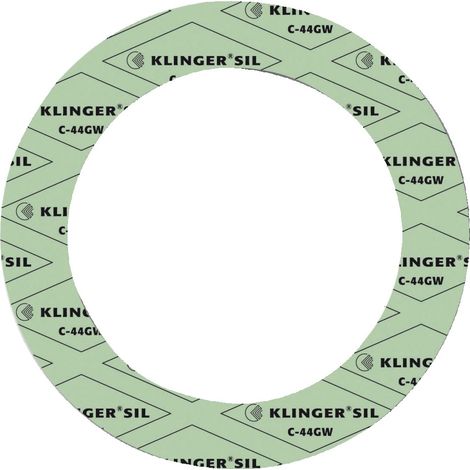 Joint aramide pour bride Klingersil c-44gw - gaz et alimentaire - ep2mm Ø100 - 162x115