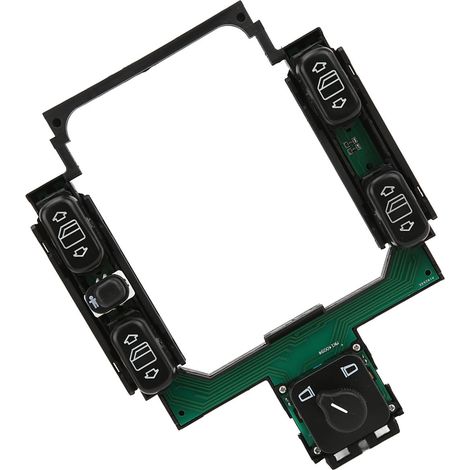 Comando alzacristalli elettrico lato guidatore, codice OEM 2028208210, per Mercedes-Benz Classe C, interruttore alzacristalli elettrico (1/5)