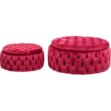 Set2 Table d'appoint Puff 100X100X45 75X75X30