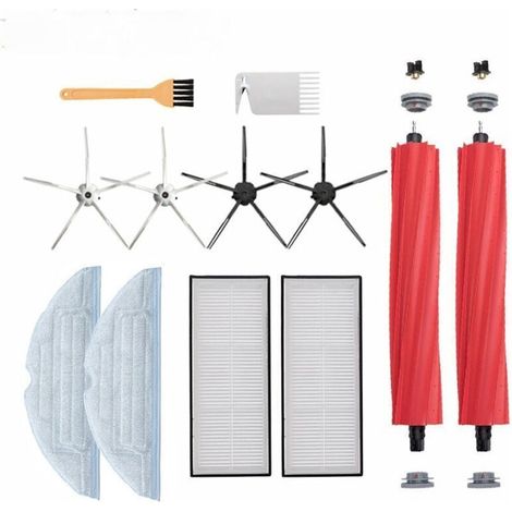 Kit di ricambio per spazzole filtro e panni per la pulizia per Xiaomi Stone S7 T7 T7S T7 Plus (1/4)