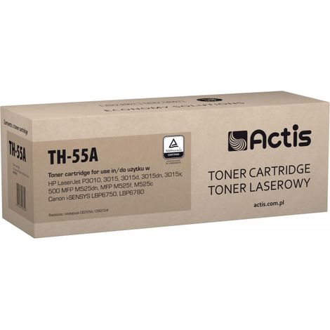 Actis TH-55A toner (replacement for HP 55A CE255A Standard 6000 pages black)
