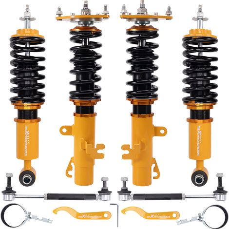 Gewindefahrwerk for Mini Clubman Cooper R55 07-14 Adj Höhe Stoßdämpfer Fahrwerk