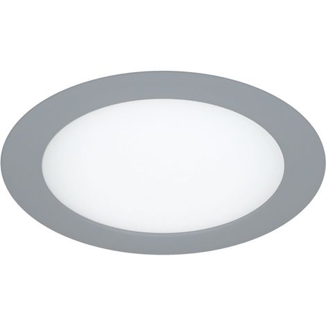 Empotrable LED SMD “Know” redondo (12W 4000K 960lm) IP20 fabricado en aluminio y acrílico color gris (1/3)