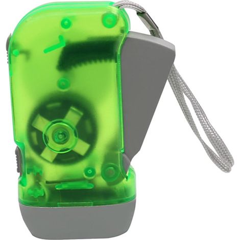 torche à manivelle sans pile lampe torche portable à 3 LED