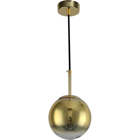 Lampada sospensione Palla Ø15 oro vetro E14 Light Prestige (1/5)