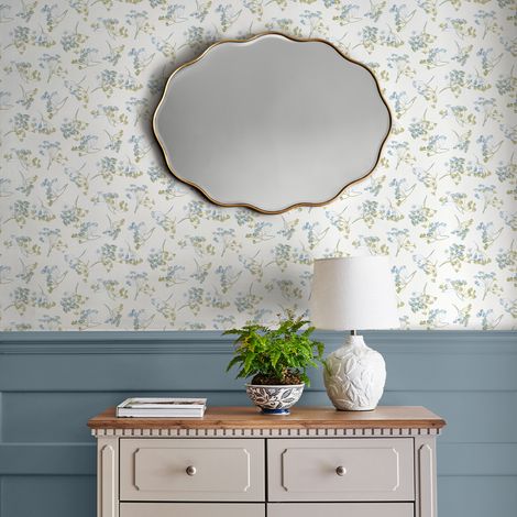 Papier peint intissé Laura Ashley Avonbury Hedgerow 1005 x 52cm Vert (1/4)