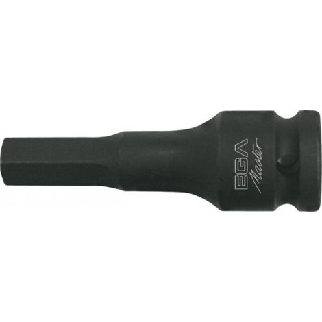 PUNTA ATORNILLADORA DE IMPACTO VASO DE 1/2 IMPACTO HEXAGONO 12MM - EGA MASTER