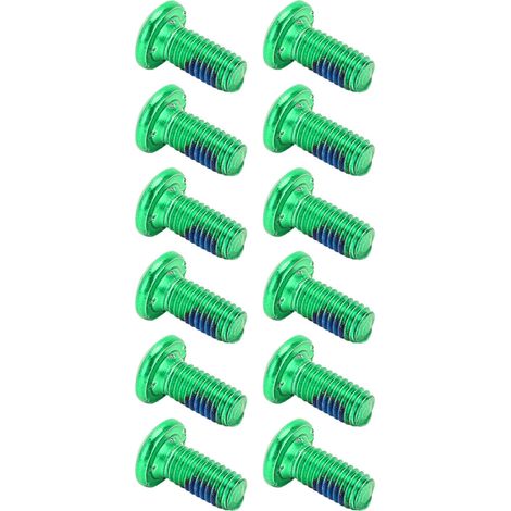 BOLANY 12-teiliges Set Bremsscheibenschrauben für Mountainbikes, Schrauben aus legiertem Stahl für Bremsscheiben (1/5)