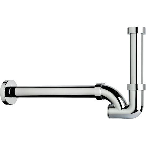 SCELTO DA DESIVERO Sifone 1,1/4 a "u" abs cromato senza piletta codice prod: DSV16118 (1/2)