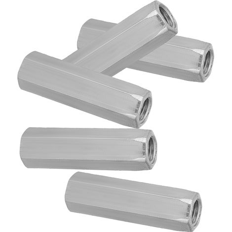 écrous hexagonaux longs en acier zingué M1040/50 (M1050) (1/5)