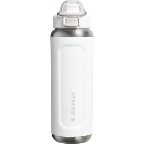 STANLEY Wellspring Bottle 0.7L - 12 Ore Di Freddo - 40 Ore Di Ghiacciata - Senza BPA - Acciaio Inossidabile Riciclato - A Prova Di Perdite - Lavabile In Lavastoviglie - Frost (1/5)
