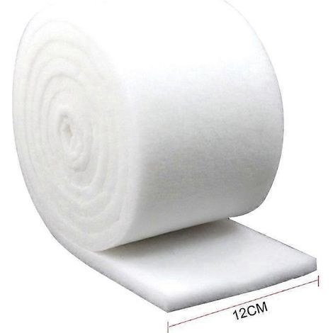 Médias filtrants pour aquarium et bassin, poissons, pour la purification de l'eau, coussinet prédécoupé - 12 cm - (1/5)