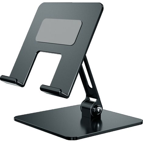 Support de tablette PC, support de téléphone de bureau pliable en métal adapté à la plupart des téléphones et tablettes (1/5)