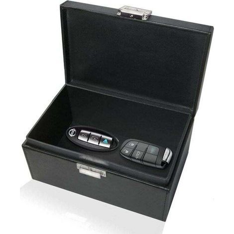 Boîte Faraday extra large pour clés de voiture, antivol RFID, pour un stockage sécurisé des clés. (1/4)