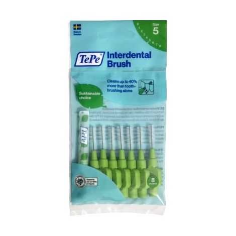 Interdentalbürsten 0,8 mm grün TePe Original 8 Stück (1/4)