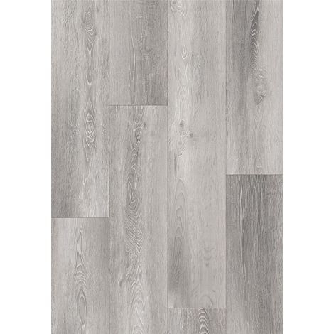 Mexen Clarksville échantillon de panneaux en vinyle 1240 x 182 mm SPC 6,5 mm, sous-couche IXPE 1,5 mm, 4 V-Fuge, Chêne - F1133-S (1/2)