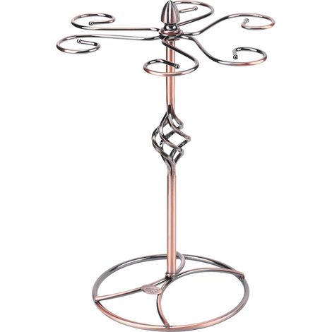 Porte-verre à vin droit en bronze antique, porte-verre à vin rouge, porte-verre à vin suspendu (1/5)