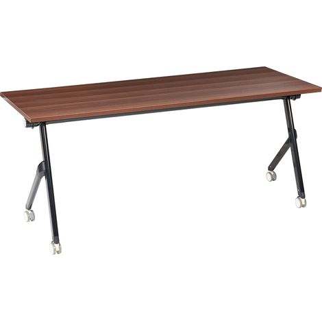 Zusammenklappbarer Schreibtisch BENDI Dunkelbraun 180 cm 60 cm