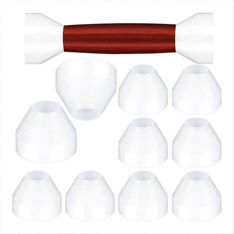 Lot de 15 lames de coupe 45° pour plotter de découpe vinyle, capuchon rouge, couteau de précision (1/5)