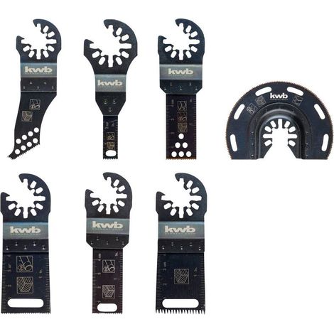 7 mallette d&039accessoires pour l&039outil multifonctionnel KWB à déclenchement rapide - 1 Kg (1/5)
