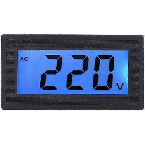 Voltmètre numérique YB5135DB AC80500V à deux fils avec affichage LCD, testeur de tension (1/2)
