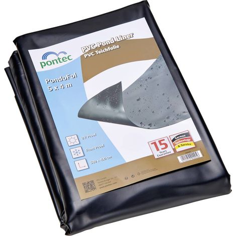 Pontec 90005 Bâche pour étang en PVC (L x l) 5 m x 4 m 1 pc(s)