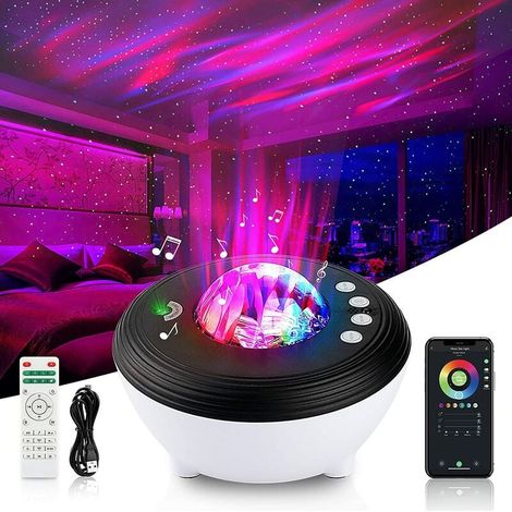 Night Light for Kids, LED Starry Sky Projector, WiFi, Bluetooth, Galaxy Projector, Star Night Light Projection, White Noise Sleep Aid, Alexa Compatible Projector Lamp (1/5)