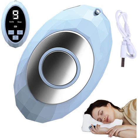 Dispositivo di rilassamento portatile Dispositivo di sonno migliorato ad azionamento manuale con 9 velocità Dispositivo di rilassamento portatile, aiuto ergonomico per dormire per amici, coppie e fa (1/5)
