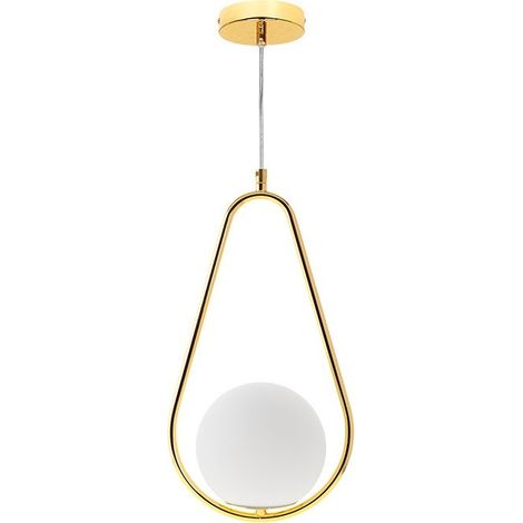 Colgante AIMEE 1xE27 Al.Reg.xD.21,5cm Oro (1/4)