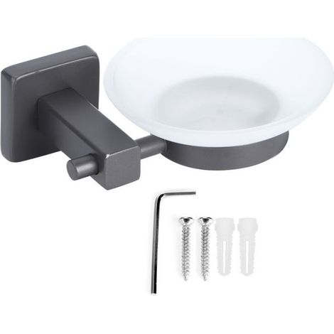 Support Mural - Porte-Savon Douche - Etagère Salle De Bain - Rangement Pratique - 1 Pièce (1/5)